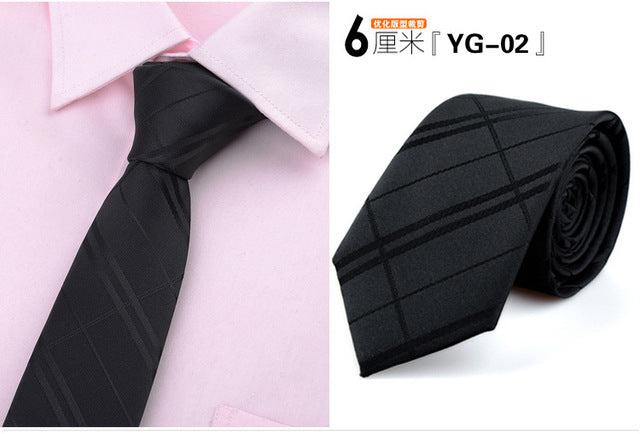 Gentlemen's Dignity Plaid Skinny Tie